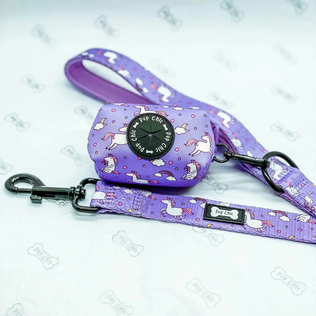 Daydreams and Unicorns Dog Lead by Pup Chic Boutique - Memoriex