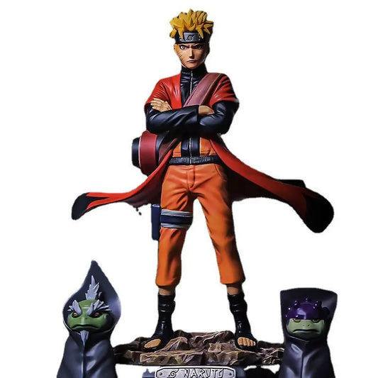 Dee Marvel Naruto Six Paths Saga Naruto GK Large Luminous Handmade Anime Surrounding Model - Memoriex 