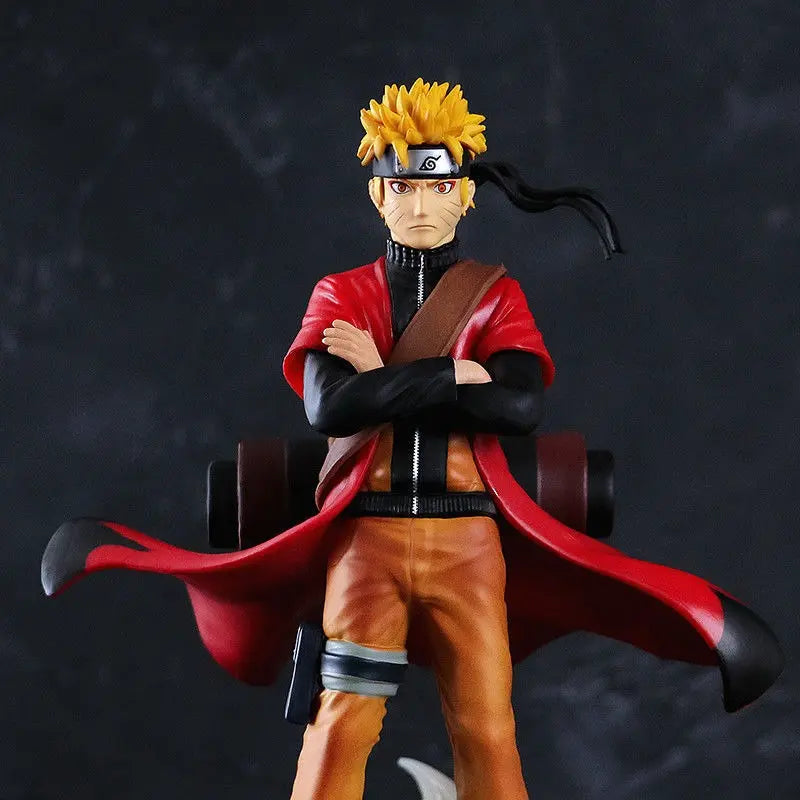 Dee Marvel Naruto Six Paths Saga Naruto GK Large Luminous Handmade Anime Surrounding Model - Memoriex 