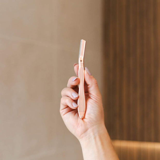 Dermaplaner - Reusable Metal Eyebrow Razor / Shaper - Memoriex 