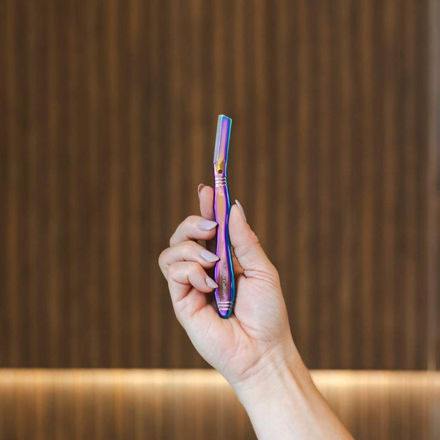 Dermaplaner - Reusable Metal Eyebrow Razor / Shaper - Memoriex 