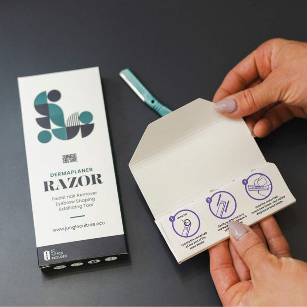 Dermaplaning Razor Blades | Eyebrow Razor Blades - Memoriex 