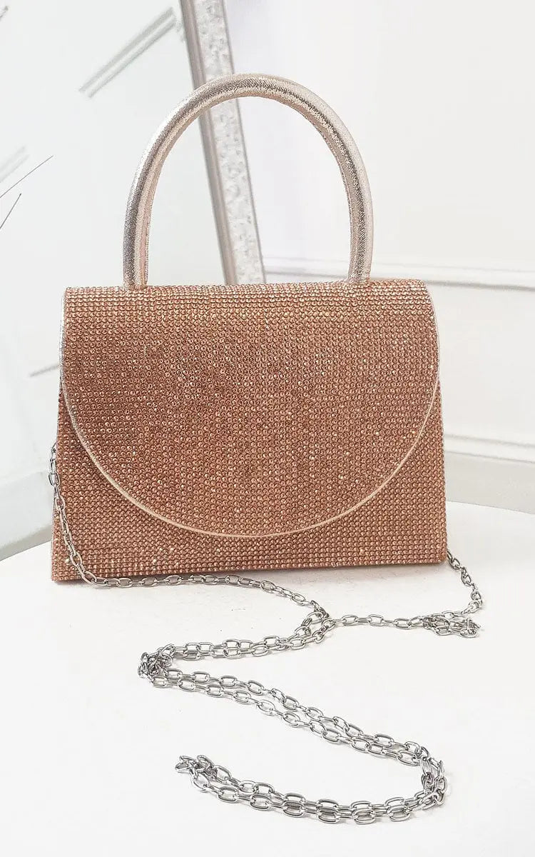 Diamante Embellished Handbag-1