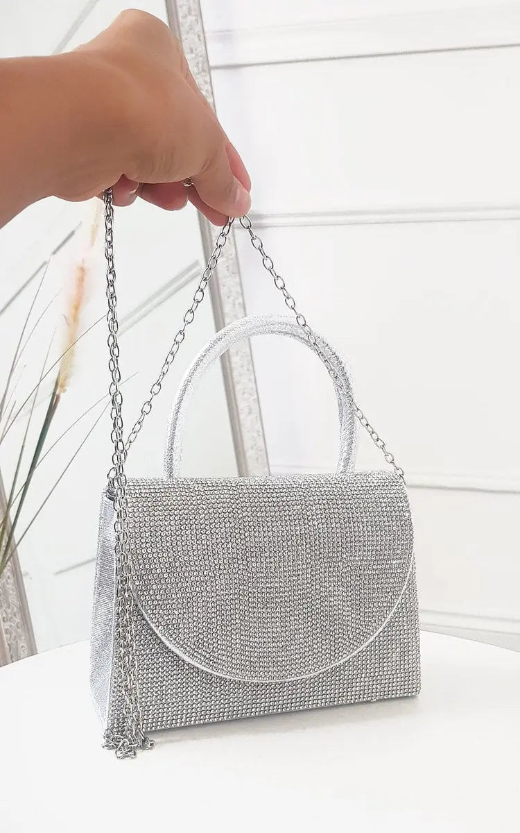 Diamante Embellished Handbag-7