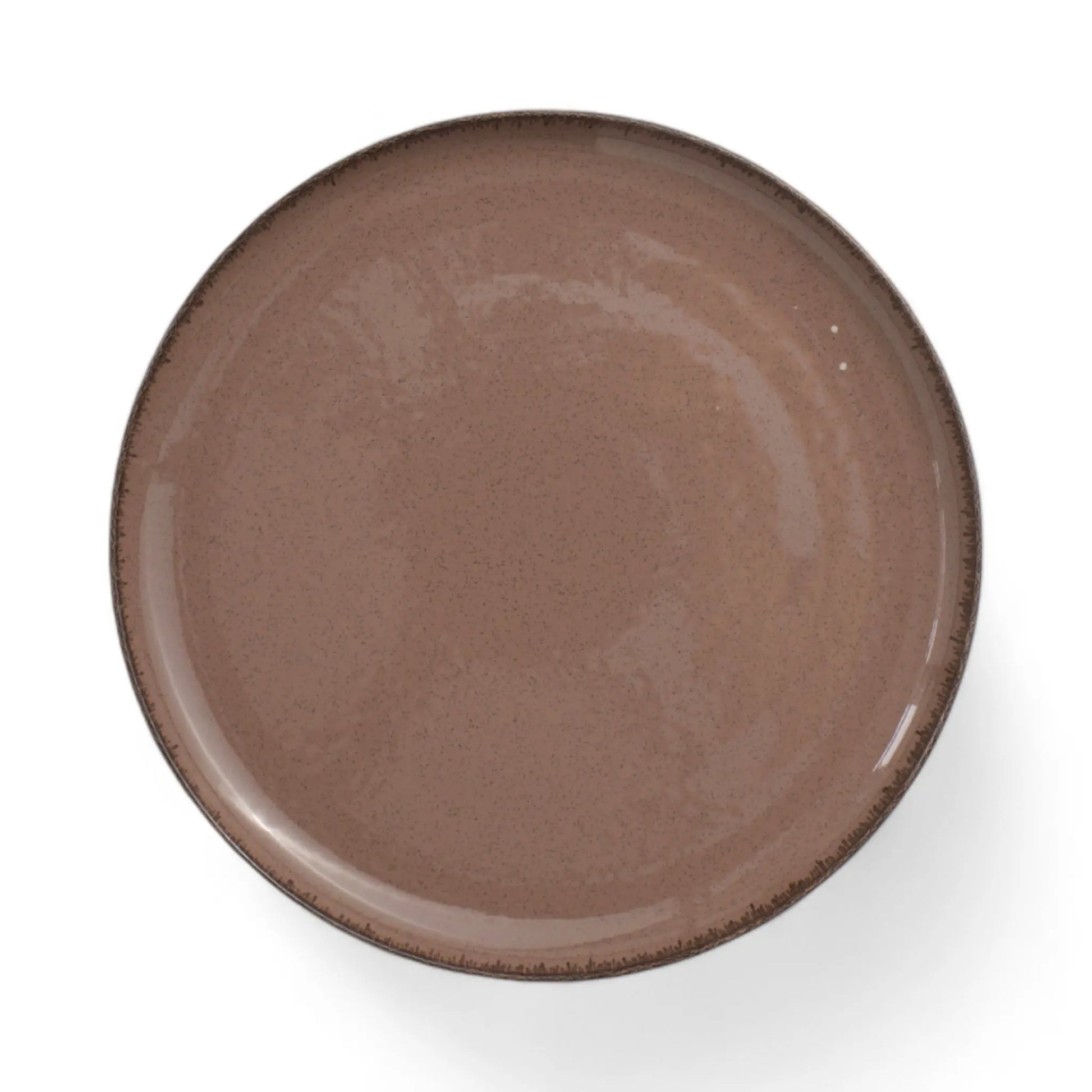 Dinner Plate 24 cm Brown-0