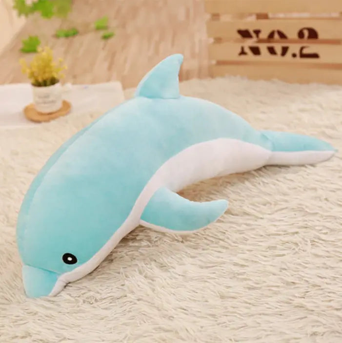 Dolphin Plush Hugging Pillow-1