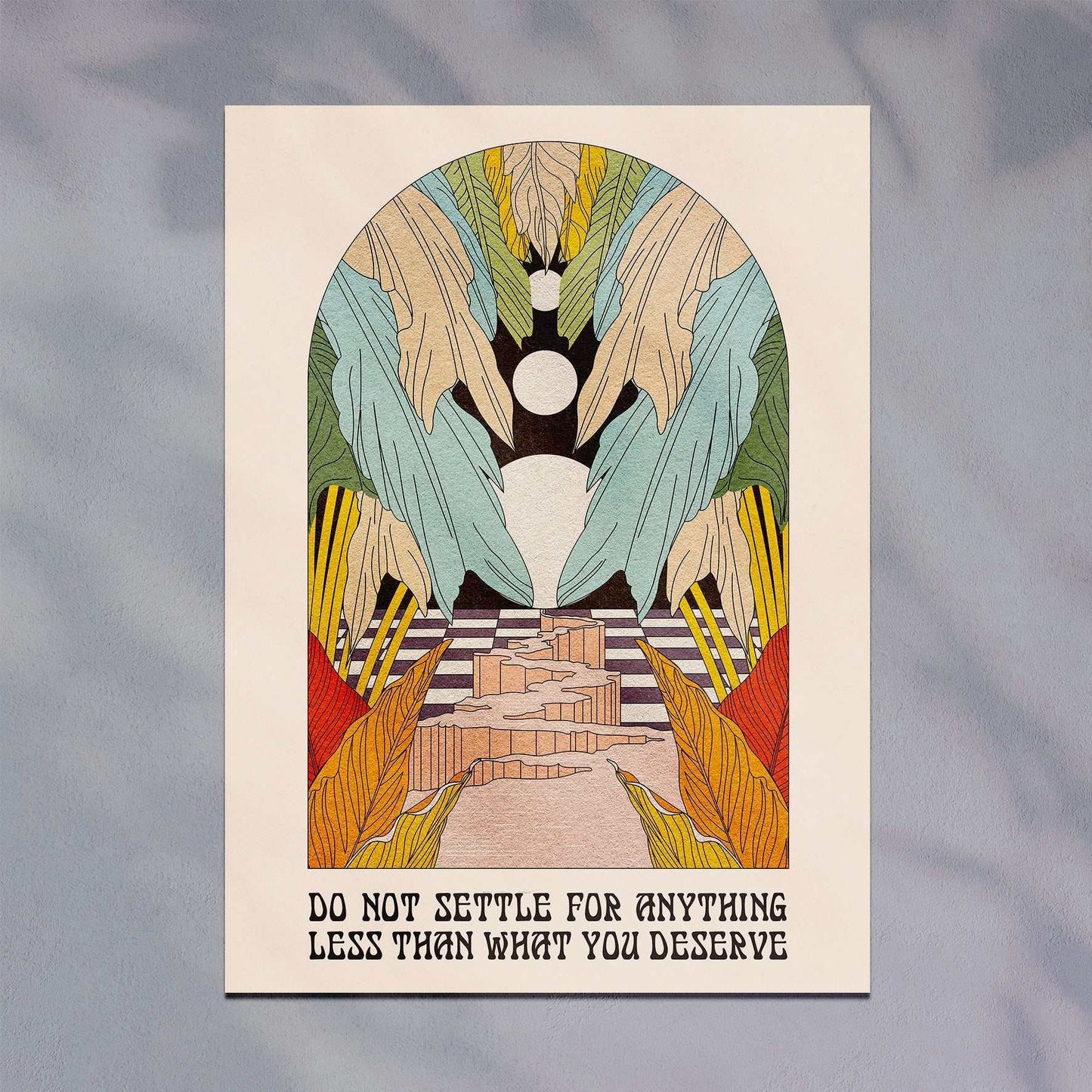 Don't Settle Celestial Art Print-2