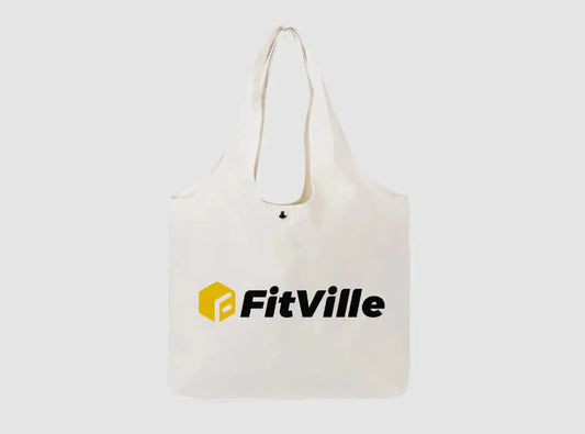  Double-Handle Canvas Tote Bag-0