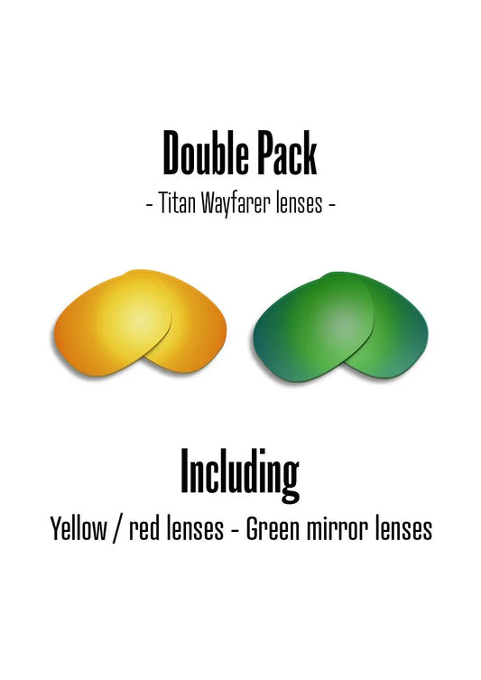 Double Pack - Titan Wayfarer Lenses V1 - Memoriex 