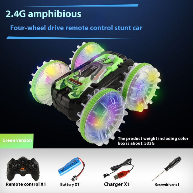 Double-sided Tumbling Stunt Car Children's Toy Car - Memoriex 