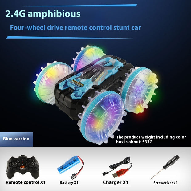 Double-sided Tumbling Stunt Car Children's Toy Car - Memoriex 