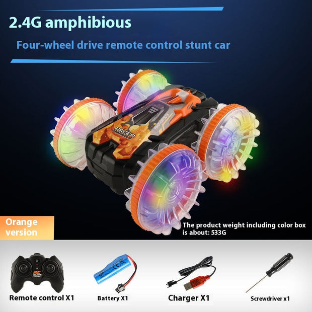 Double-sided Tumbling Stunt Car Children's Toy Car - Memoriex 