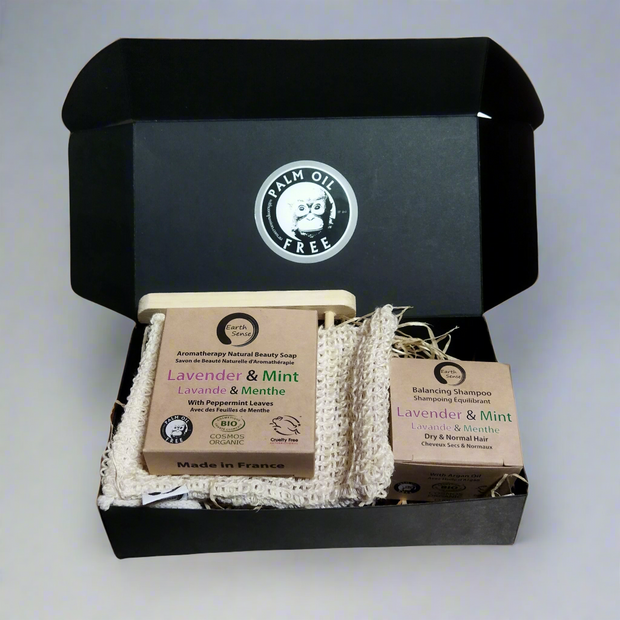Gift Set DUO - Organic Solid Shampoo & Organic Solid Soap plus accessories - MADE TO ORDER-0