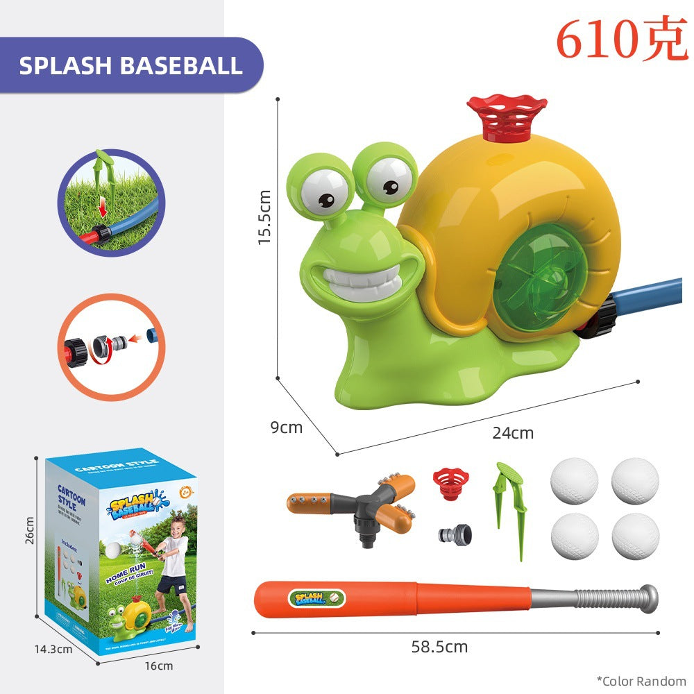 Snail Water Sprinkler  Water Sprinkler Baseball Toy - Memoriex 