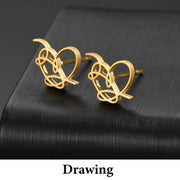 Personalised Kids Drawing Necklace | Custom Children's Artwork Pendant | Titanium Steel Family Gift - Memoriex