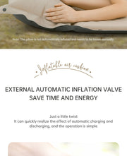 Product camouflage Can Be Spliced Self Inflating Cushion Air Mattress Camping Mat With Pillow - Memoriex