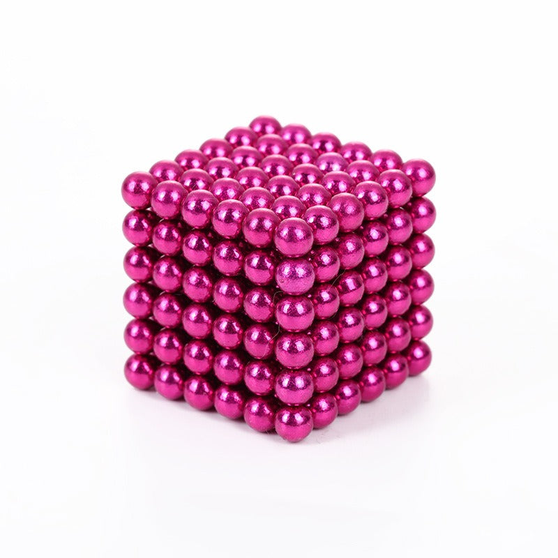 5mm 216 Color Magnetic Balls Buck Ball Magnetic Ball Magic Cube Puzzle Toy - Memoriex 