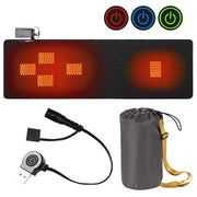 Winter New Smart Charging Portable Heating Sleeping Pad Outdoor Camping Sleeping Bag Pad Individual Camping Thermal Pad - Memoriex