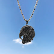 New Hip-Hop Accessories Sweater Chain Military Titanium Steel Necklace Men's Jewelry - Memoriex