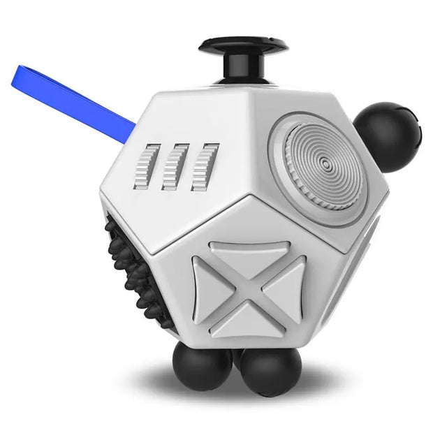 EDC Hand For Autism ADHD Anxiety Relief Focus Kids 12 Sides Anti-Stress Magic Stress Fidget Toys - Memoriex 