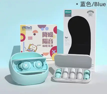 Earbuds for noise reduction and snoring prevention for students majoring in sleep. Non disruptive and ultra quiet earplugs for work - Memoriex 