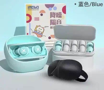 Earbuds for noise reduction and snoring prevention for students majoring in sleep. Non disruptive and ultra quiet earplugs for work - Memoriex 