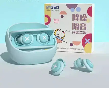 Earbuds for noise reduction and snoring prevention for students majoring in sleep. Non disruptive and ultra quiet earplugs for work - Memoriex 