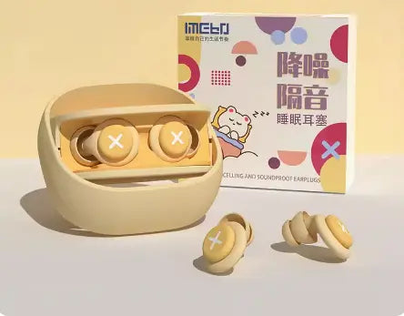 Earbuds for noise reduction and snoring prevention for students majoring in sleep. Non disruptive and ultra quiet earplugs for work - Memoriex 