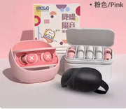 Earbuds for noise reduction and snoring prevention for students majoring in sleep. Non disruptive and ultra quiet earplugs for work - Memoriex 