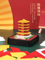 Earth Calendar Light Panoramic 3d Three-dimensional Creativity Paper Carving Desk Calendar Sticky Notes - Memoriex 