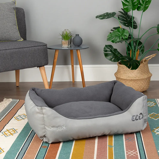 Eco Box Dog Bed (in Grey) by Scruffs - Memoriex