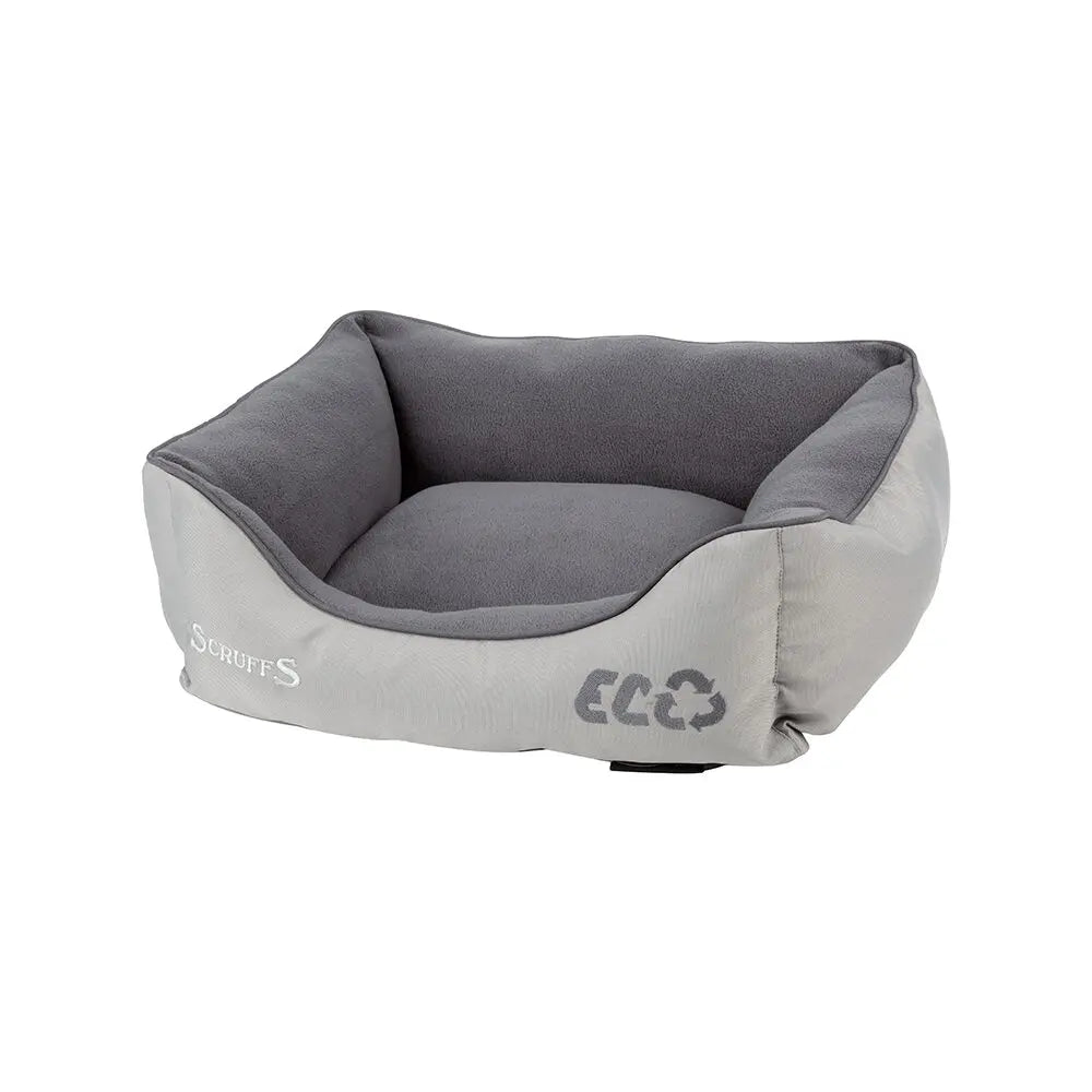 Eco Box Dog Bed (in Grey) by Scruffs - Memoriex