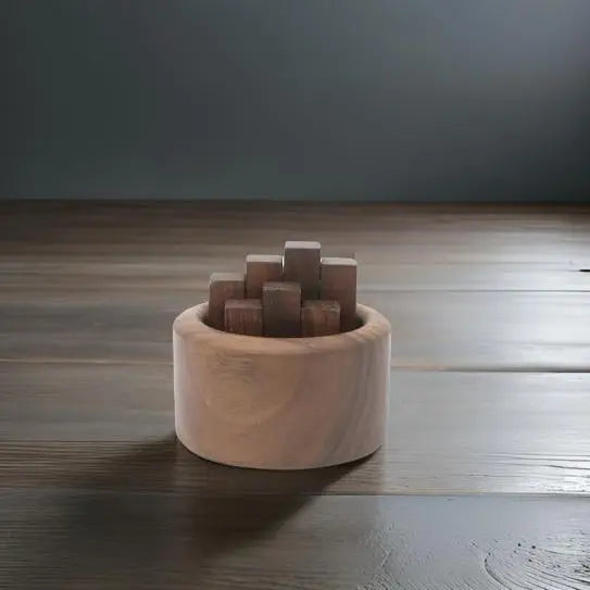 Elegant Wooden Fragrance Diffuser with Fragrance Oil-2