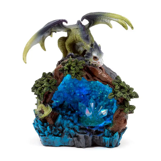 Elements Dragon - LED Woodland Crystal Den DRG554-0