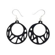 Ella Geometric Recycled Rubber Earrings - Memoriex 