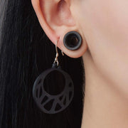 Ella Geometric Recycled Rubber Earrings - Memoriex 