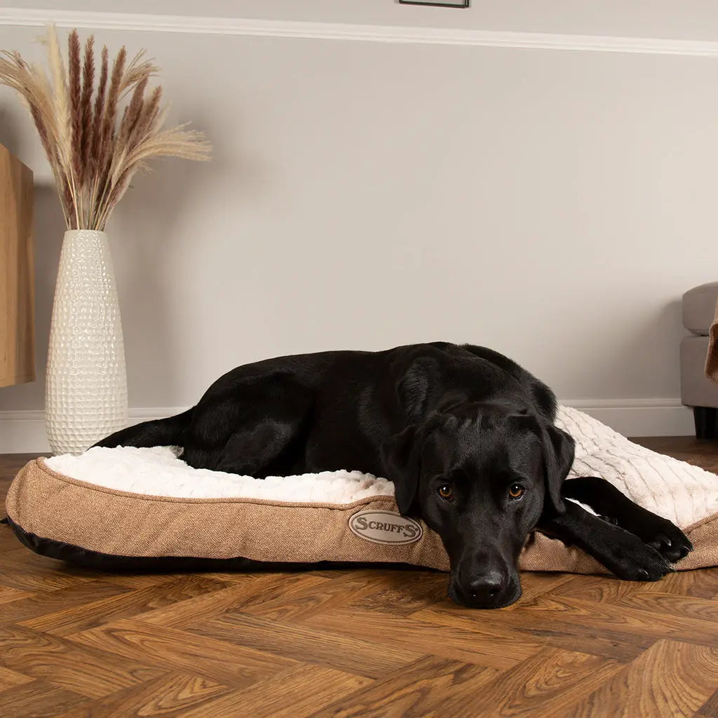 Ellen Dog Mattress (in Tan, Pink or Grey) by Scruffs - Memoriex