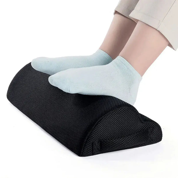 Ergonomic Feet Cushion Support Foot Rest Under Desk Feet Stool Pillow for Home Computer Work Chair Travel Footrest Massage - Memoriex 