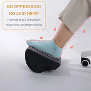 Ergonomic Feet Cushion Support Foot Rest Under Desk Feet Stool Pillow for Home Computer Work Chair Travel Footrest Massage - Memoriex 