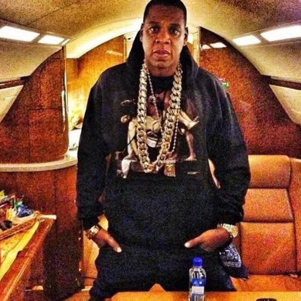 European and American hip-hop exaggerated big gold chain - Memoriex 