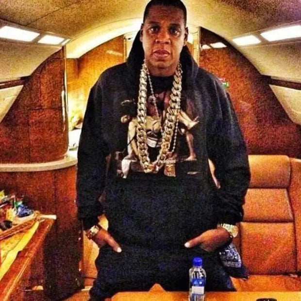 European and American hip-hop exaggerated big gold chain - Memoriex 