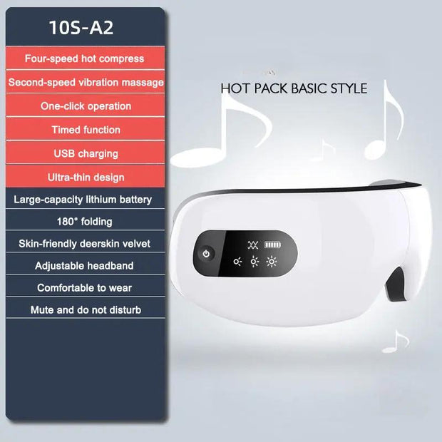 Eye massager steam atomization moisturizing eye hot compress eye mask - Memoriex 