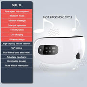 Eye massager steam atomization moisturizing eye hot compress eye mask - Memoriex 