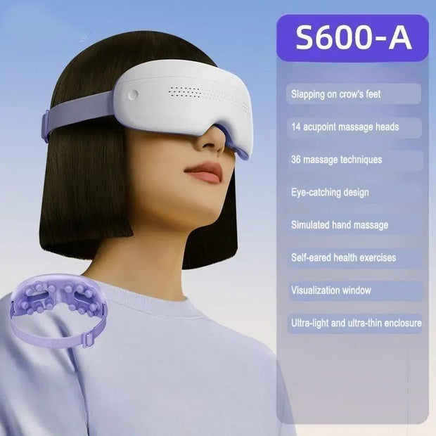 Eye massager steam atomization moisturizing eye hot compress eye mask - Memoriex 