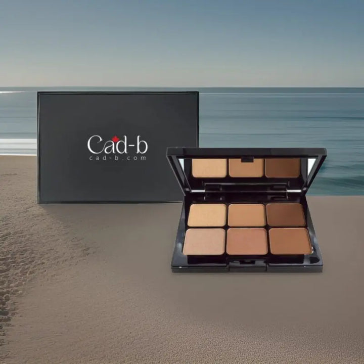 Caramel Kiss six-shade eyeshadow palette
