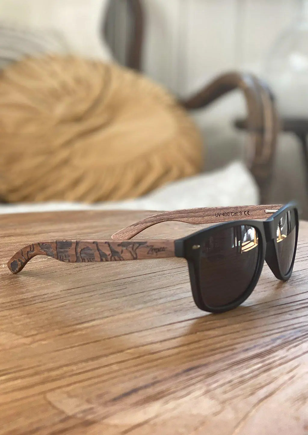 Eyewood | Engraved wooden sunglasses - Safari-4