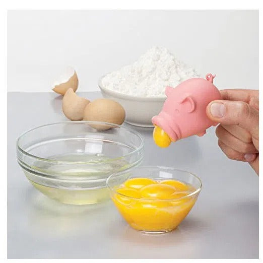 Creative Pig Egg White Seperator Egg Yolk Seperator Cute Silicone Kitchen Good Items Recommended and Practical