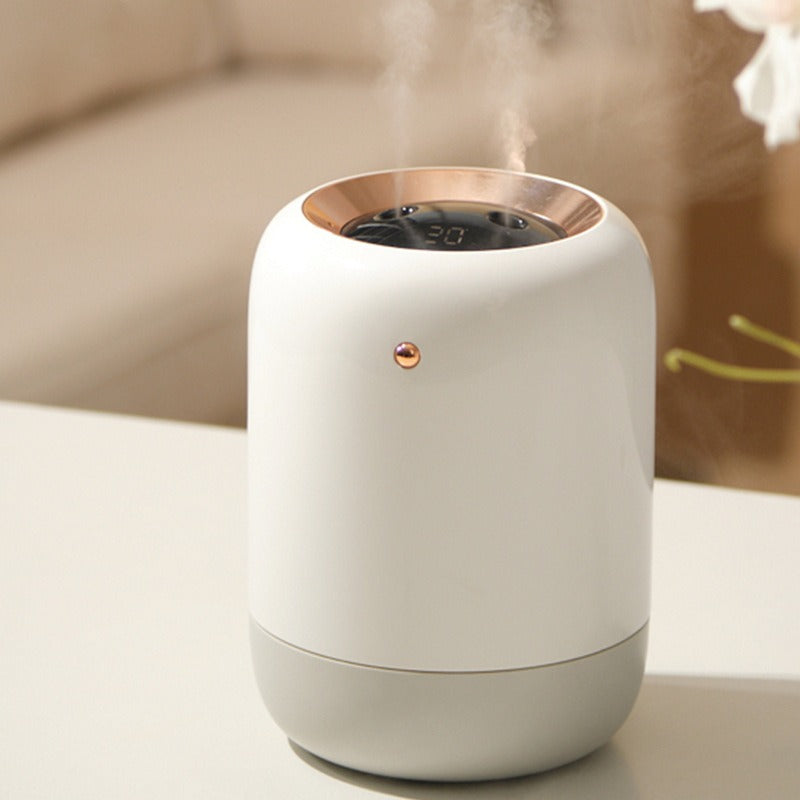 Dual spray air humidifier large capacity portable USB charging humidifier desktop minimalist humidifier