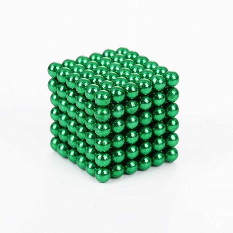 5mm 216 Color Magnetic Balls Buck Ball Magnetic Ball Magic Cube Puzzle Toy - Memoriex 