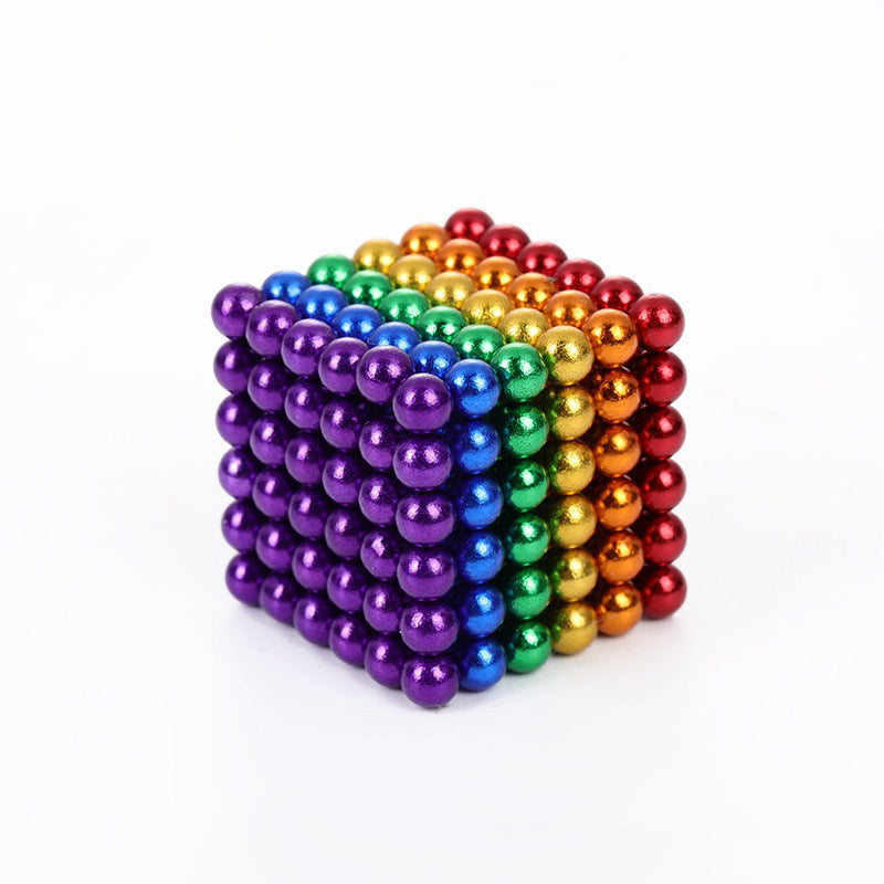 5mm 216 Color Magnetic Balls Buck Ball Magnetic Ball Magic Cube Puzzle Toy - Memoriex 